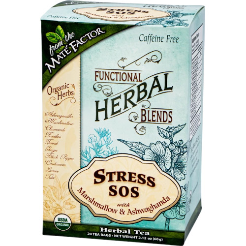 Bio Stress SOS mit Eibisch und Ashwagandha in Teebeuteln