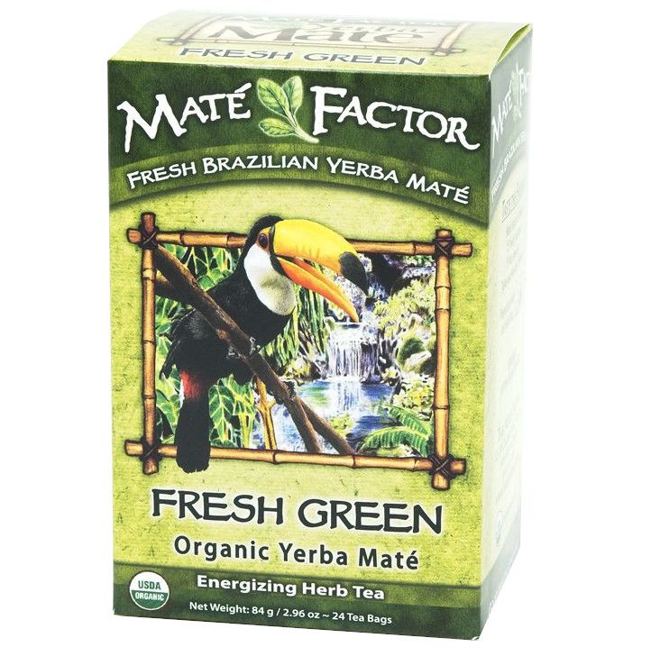 Bio Original frischer grüner Yerba Maté in Teebeuteln