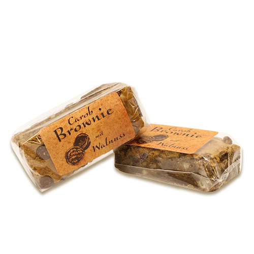 Carob Brownie Walnuss